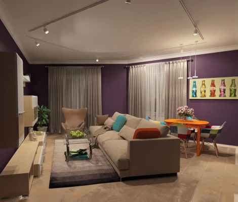 Трековый светильник Denkirs DK640 DK6401-WH (LED, 220V, круглые)