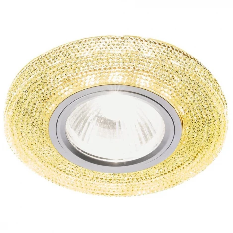 Встраиваемый точечный светильник Ambrella Декоративные Кристалл Лайт S290 GD (220V)