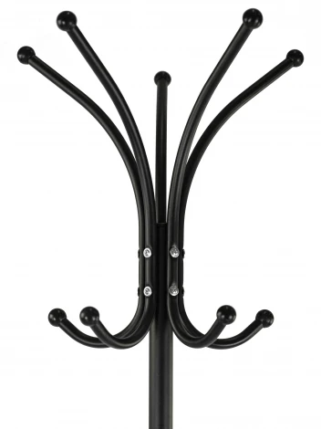 Вешалка напольная Пико 4 черный от фабрики Mebelik