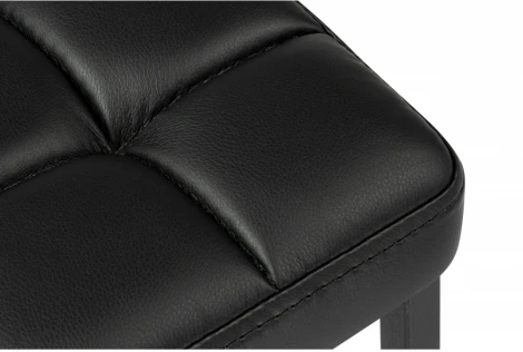 Барный стул Woodville Лофт (Металл, Искусственная кожа/Черный) арт.614941