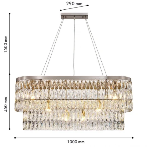 Подвесная люстра Favourite Magnitudo 4715-12U