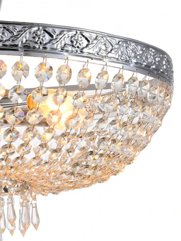 Потолочная люстра Natali Kovaltseva Barocco 81404/6C CHROME