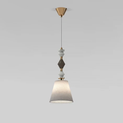 Подвесной светильник Eurosvet Olaria 104012 латунь