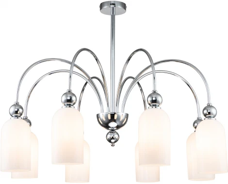 Потолочная люстра на штанге Escada ODE 686/8PL Chrome (220V)