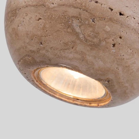 Подвесной светильник Favourite Limestone 4652-1P (220V, на проводе, шар)