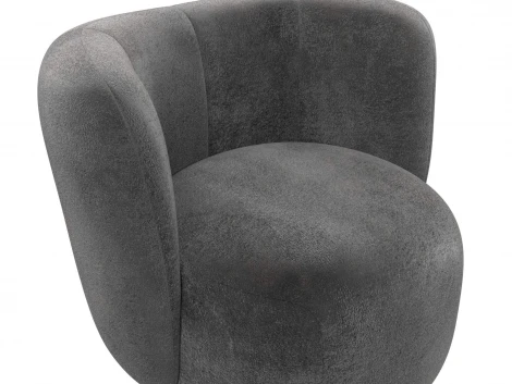 Кресло Лига-072 (Фанера//Велюр/Серый) Лига Диванов 131015