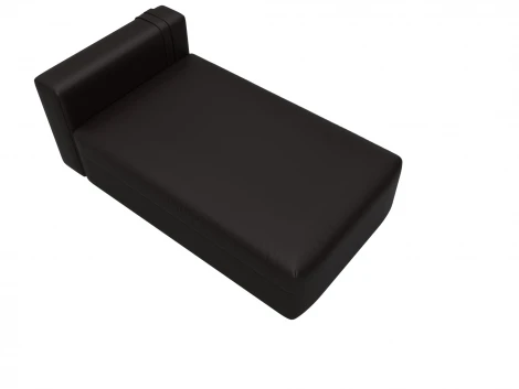 Модуль канапе Лига-060 НПБ (ЛДСП,Брус,Фанера/Пластик/Экокожа/Коричневый) Лига Диванов 130077