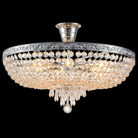 Потолочная люстра Natali Kovaltseva Rococo 81407/8C CHROME