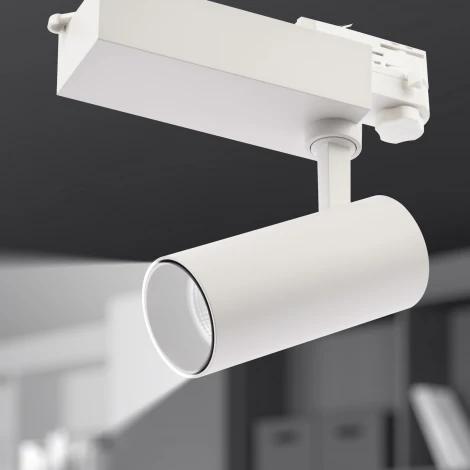 Трековый светильник ЭРА SТR-30-36-40K-W20 (LED, 220V, круглые, IP40)