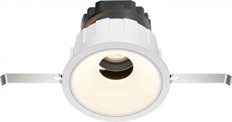 Встраиваемый светильник под гипсокартон Wise 4000K 10W Maytoni DL057-10W4K-W (LED, 220V, круглые)