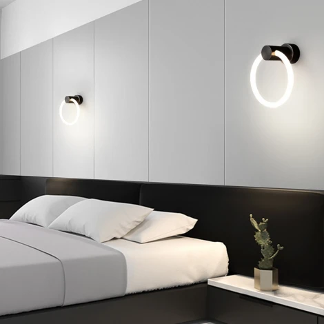 Настенный светильник Damon Wall Black Imperiumloft Damon-Wall01 (230099-23) (LED, кольцо)