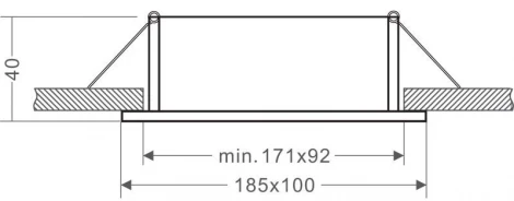 Встраиваемый точечный светильник Deko-Light Algol 110004