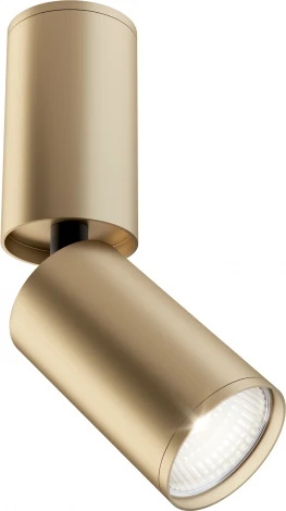 Накладной потолочный светильник FOCUS S GU10 1x10Вт Maytoni Technical C051CL-01G (220V, круглые)