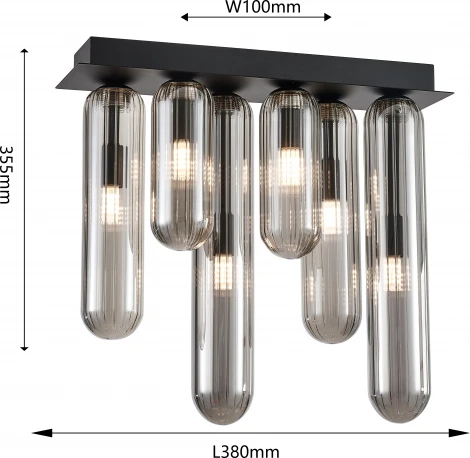 Потолочный светильник Favourite Stalactit 4454-6P (220V)