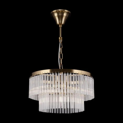 Подвесная люстра каскадная Maytoni Colonne MOD093PL-04BS (220V, на цепи)