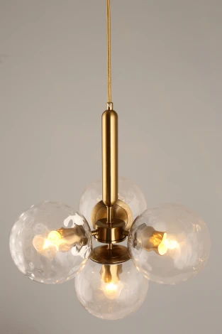 Подвесная люстра Aployt Lora APL.728.06.04 (220V, на проводе, шарики)