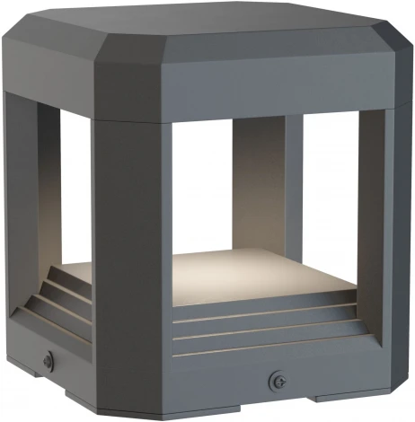 Наземный светильник Maytoni Royal Mile O019FL-L13GR3K (LED, 220V, куб, IP65)