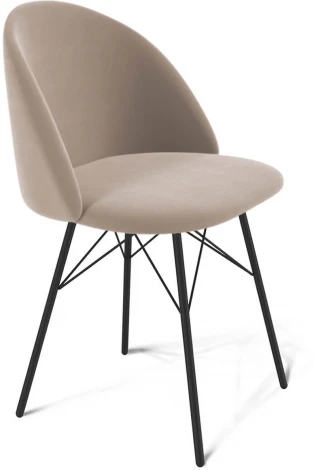 Стул Sheffilton SHT-ST35/S64 латте/черный муар