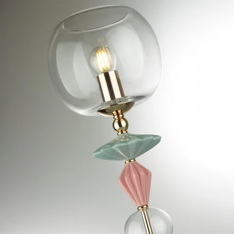 Интерьерная настольная лампа Odeon Light Bizet 4855/1T (220V, выключатель, шар)