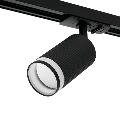 Трековый светильник однофазный Wolta WTL-GU10/05B под лампу GU10 Черный CORALLO