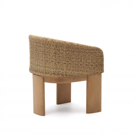 Стул Xoriguer из искусственного ротанга и 100% массива эвкалипта La Forma (ex Julia Grup) 191750