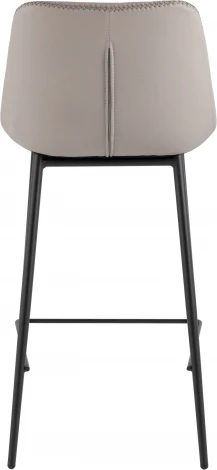 Стул барный Arch экокожа серый Stool Group арт.УТ000039351