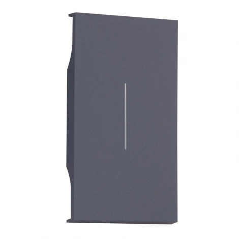 Клавиша 2-ух модульная графит матовый Meiton AL01M2