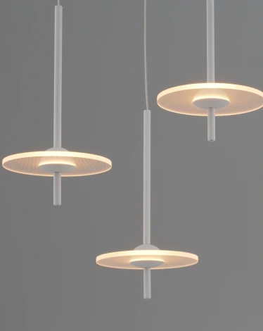 Подвесной светильник светодиодный Moderli Ella V11392-PL (220V, на проводе, круглые)