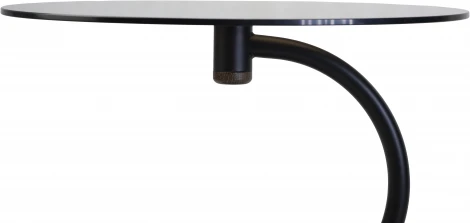 Стол журнальный Дуэт 13Н черный/дуб маррон/тонированное от фабрики Mebelik