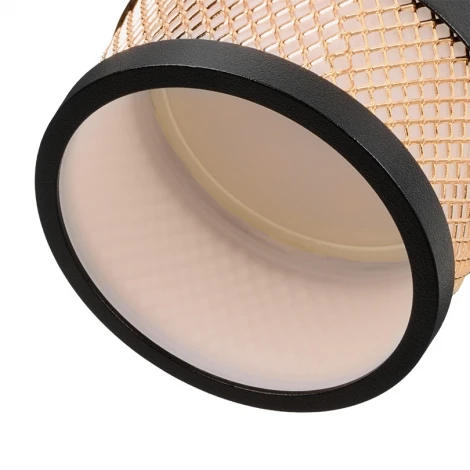 Спот Wolta WSL-GU10/S12BG под лампу GU10 Черный / золотой RETE