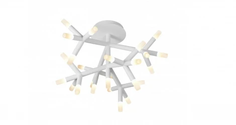 Потолочная люстра iLedex Savage FS-017-X25 WH (220V)