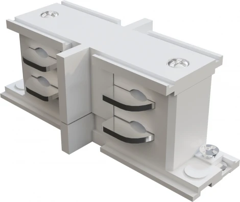 Коннектор прямой внутренний Trinity белый (трехфазный) Maytoni Technical TRA005CI-31W (220V)