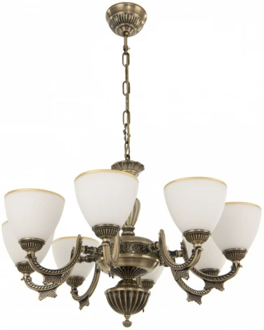 Подвесная люстра Arte Milano AM342837 342837/8 AB (220V, на цепи)