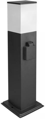 Наземный уличный светильник Arte Lamp Plate A3711PA-1BK (220V, IP65)