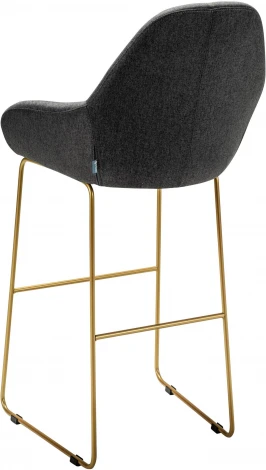 Кресло Бар. Kent темно-серый/Линк золото R-Home арт.410219131h_ТмСер_золото_БАР