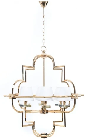 Подвесная люстра Lumina Deco Baltimore LDP 8020-6 GD+WT