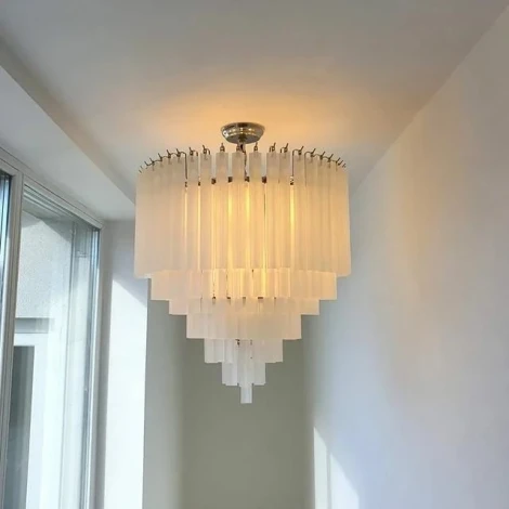 Подвесная люстра каскадная Eich Chandelier Nova D65 Gold ImperiumLoft 40,1594 (73607-22) (220V, на цепи)