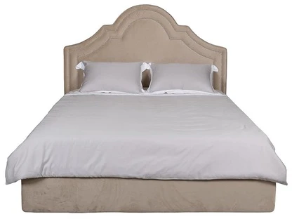 Кровать Garda Decor GD-CHARLOTTE160-2 (Бежевый)