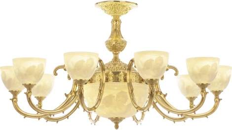 Подвесная люстра Bohemia Verona 72209P/10/300 G P1 U Angel