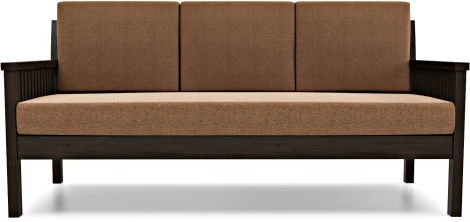 Диван Arsko Норман Б венге коричневая рогожка