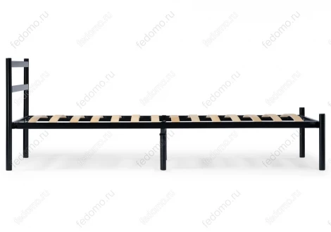 Односпальная кровать Woodville Фади 90х200 черная 491582