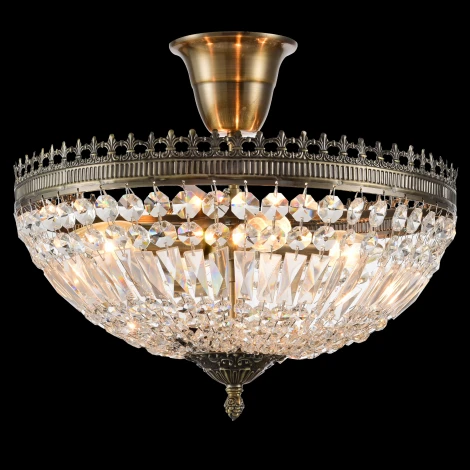 Потолочная люстра Natali Kovaltseva Rococo 81406/4C ANTIQUE