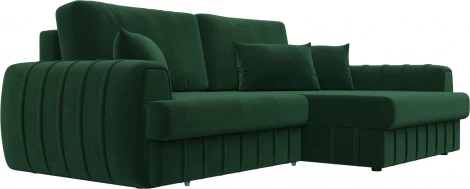 Диван угловой Лига-057 НПБ угол правый Лига Диванов (Велюр) арт.129270