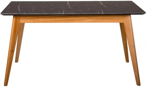 Стол R-Home Лунд раскладной 120-160 БУК-Мрамор Графит