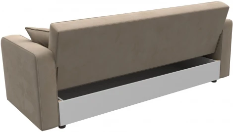 Диван-книжка Тур (Бежевый/Велюр) Лига Диванов арт.121774