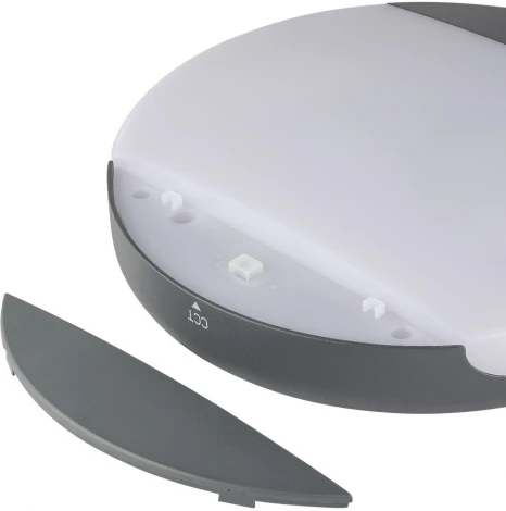 Потолочный светильник уличный светодиодный Oasis Light SIDNEY LED W3034 Gr (220V, круглые, IP54)