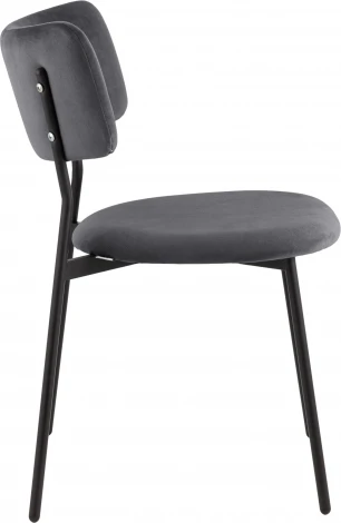 Стул Амелия велюр темно-серый Stool Group арт.УТ000039956