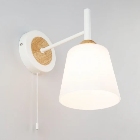 Бра Eurosvet Fresco 70085/1 белый (220V, выключатель)