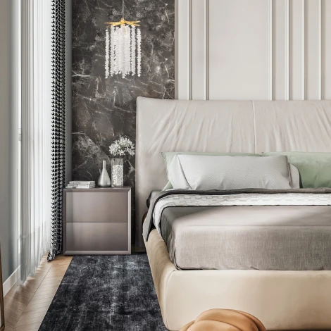 Подвесная люстра хрустальная Arte Milano Milano-1 23110.210.1.E14.A GD (220V, на тросе)