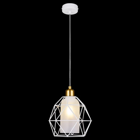 Подвесной светильник 33 ИДЕИ PND105.01.01.001WH.PA-M35WH (220V, на проводе)